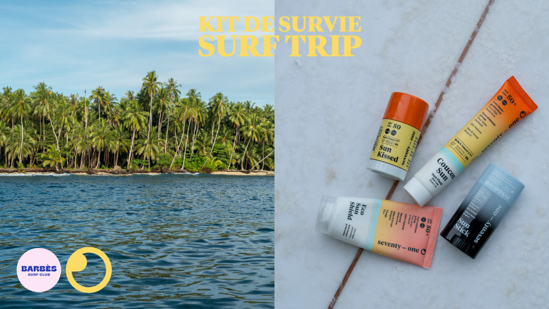 Kit Survie Surf Trip : Protection Solaire Extrême – SeventyOne