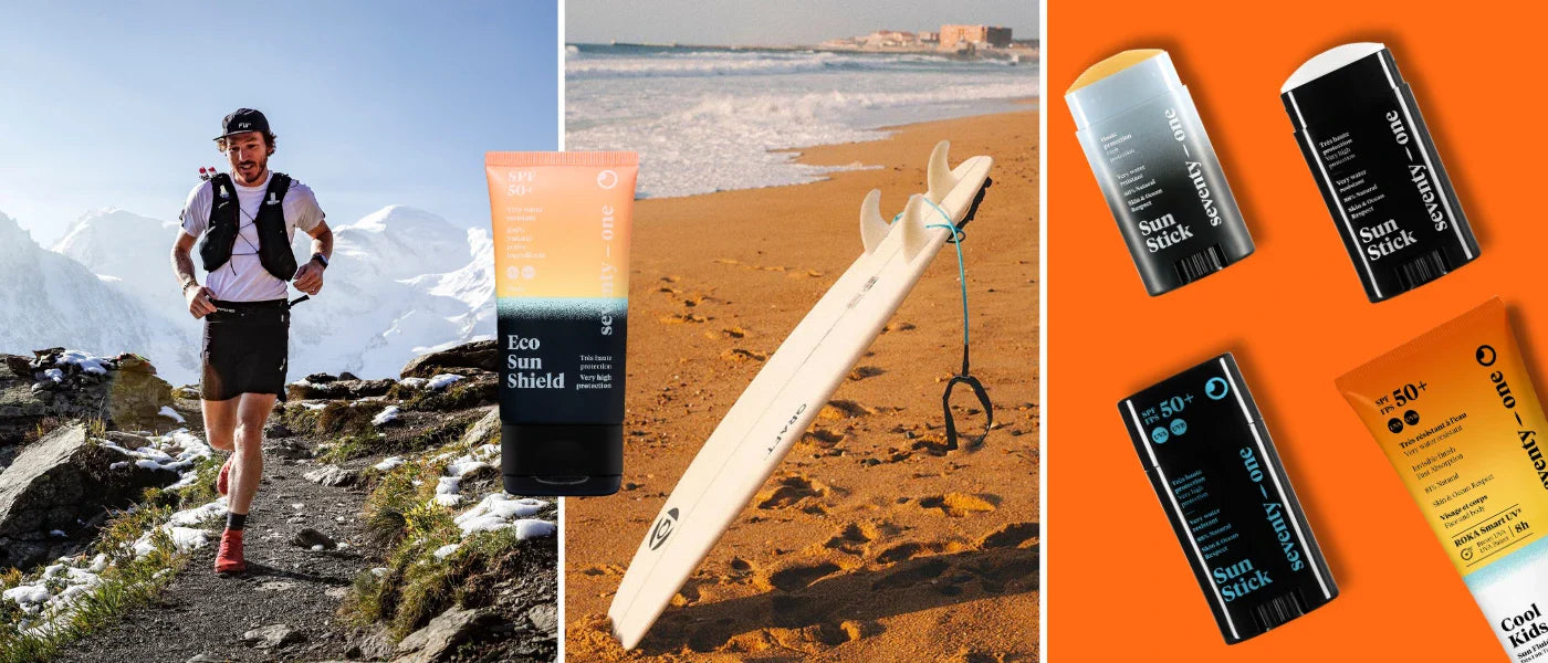 Crèmes solaires sport SPF50